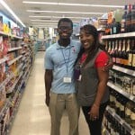 Dwayne at Walgreens with Assistant Manager