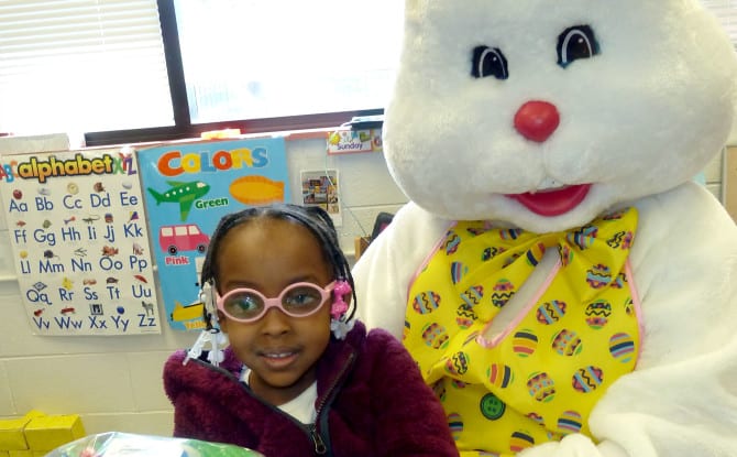 River Grove Lions Club Sponsors Special Easter Bunny Visit
