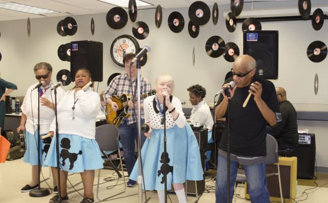 VisionQuest Jams with Performers from Hit Buddy Holly Play