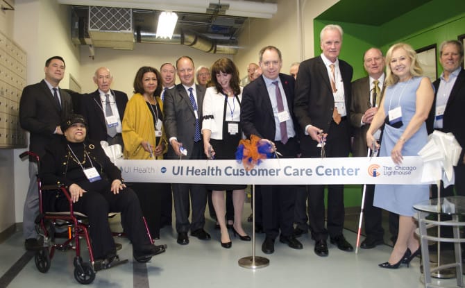 Lighthouse Dedicates New UI Health Customer Care Center